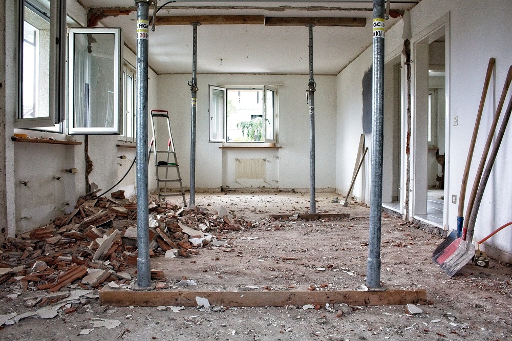 renovation of old buildings
