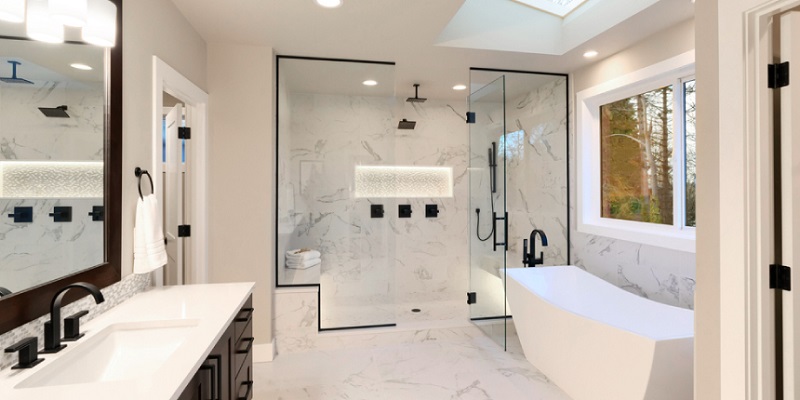 Bathroom false ceiling